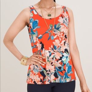 NWT Chico’s Floral Tank Top